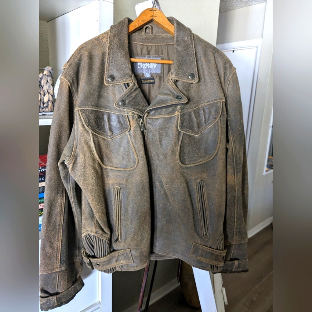 Wilson leather Jacket